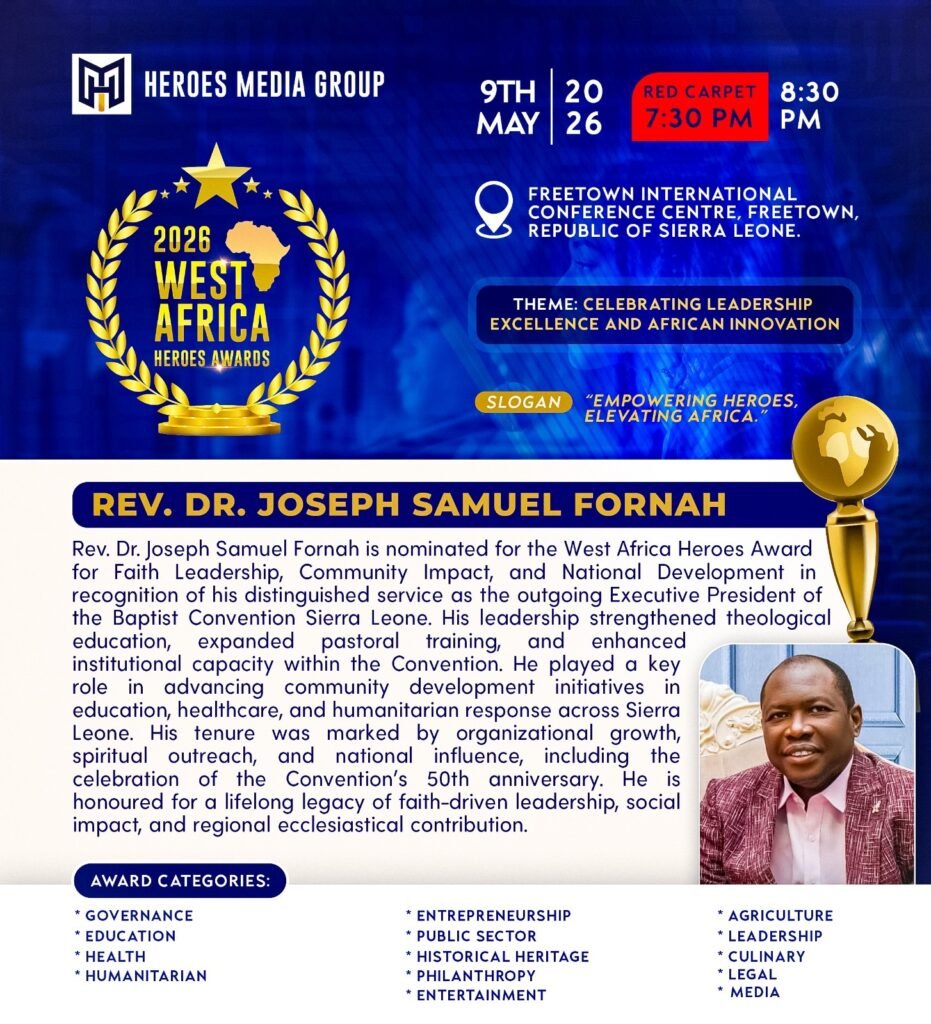 Rev. Dr. Joseph Samuel Fornah